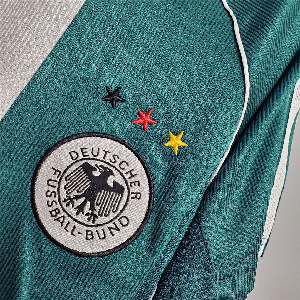 Klinsmann Camiseta Clásica Alemania Visitante 1998