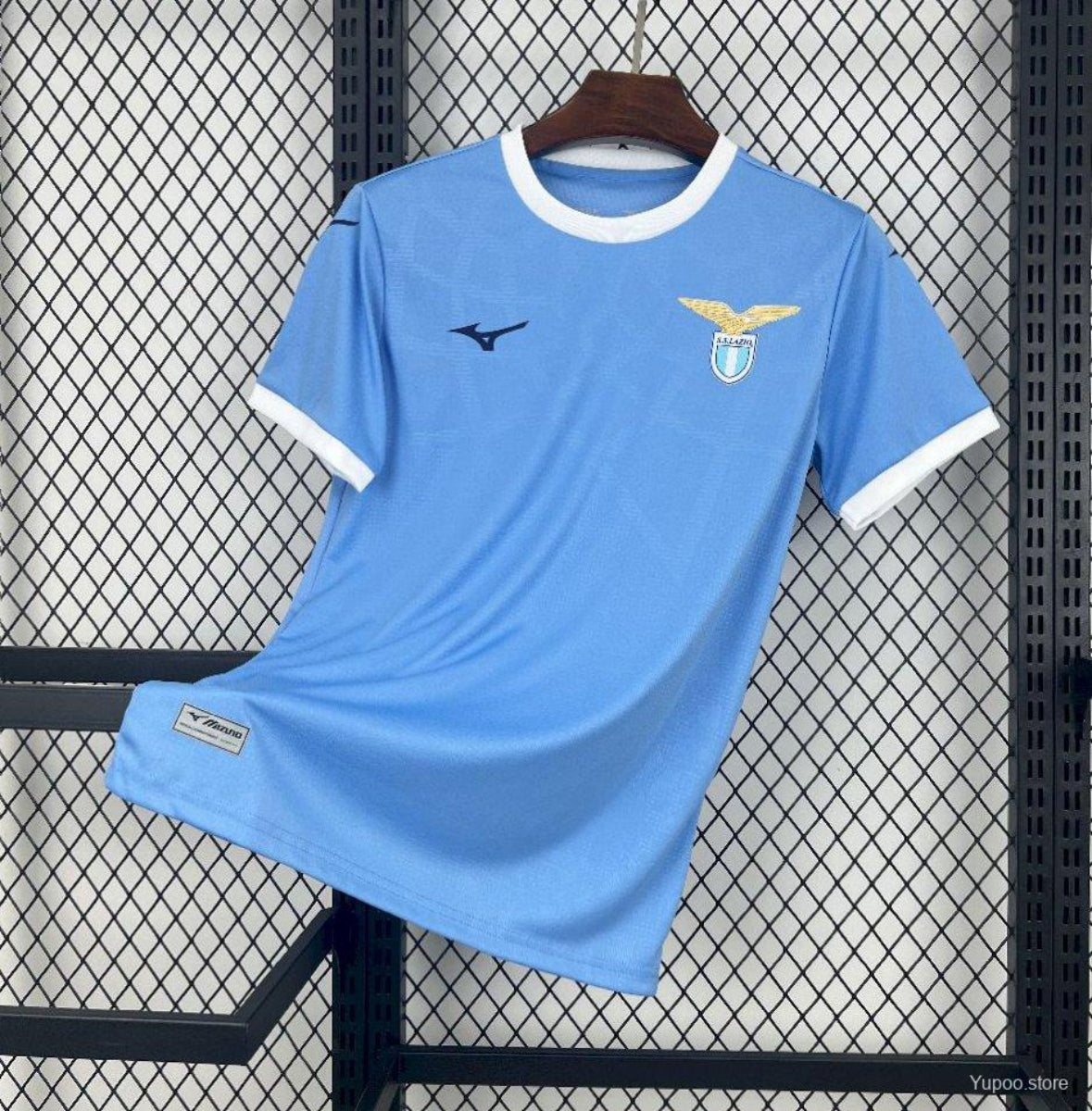 SS Lazio 50th Anniversary Black Classic T-Shirt 2024-25