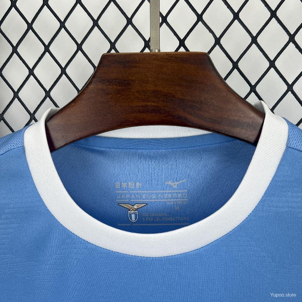 SS Lazio 50th Anniversary Black Classic T-Shirt 2024-25