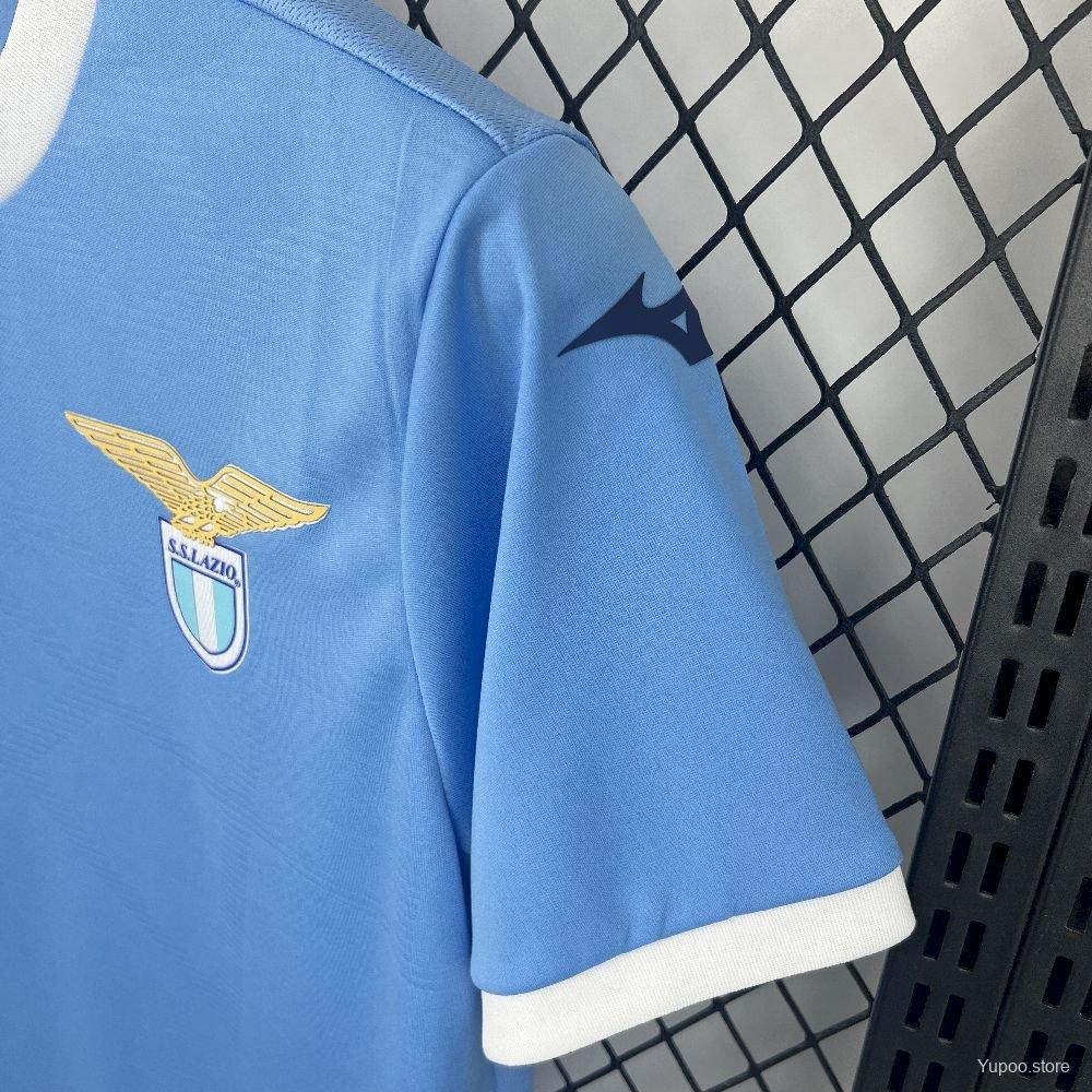 SS Lazio 50th Anniversary Black Classic T-Shirt 2024-25