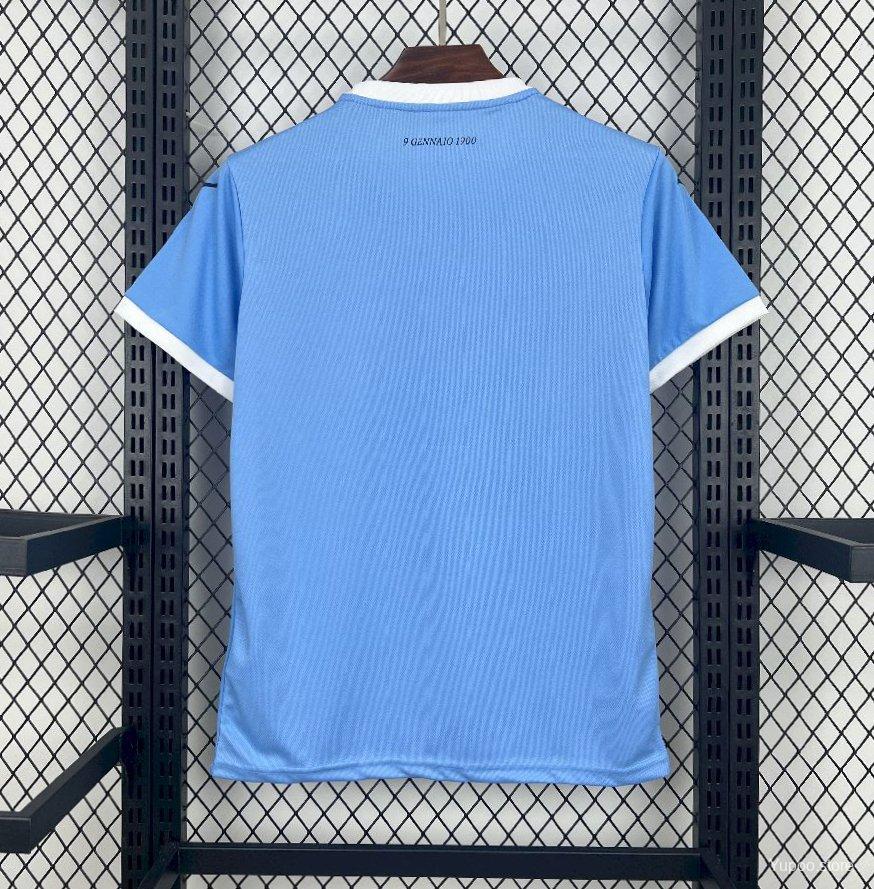 SS Lazio 50th Anniversary Black Classic T-Shirt 2024-25