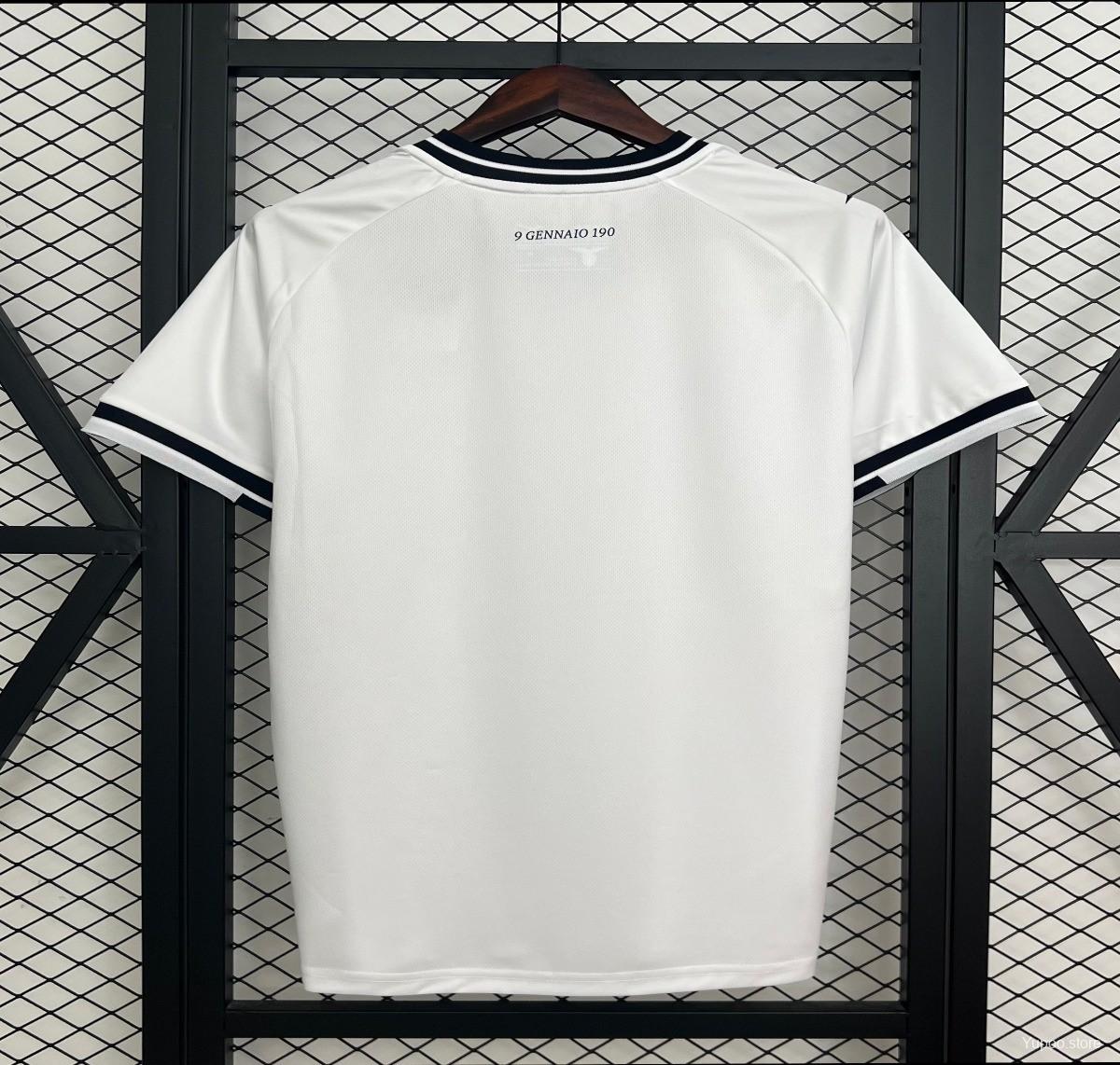 SS Lazio 50th Anniversary Black Classic T-Shirt 2024-25