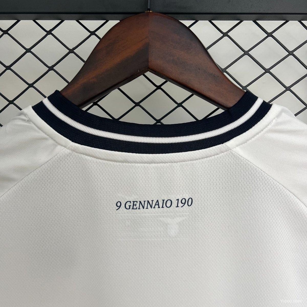 SS Lazio 50th Anniversary Black Classic T-Shirt 2024-25