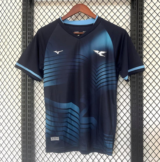 SS Lazio 50th Anniversary Black Classic T-Shirt 2024-25
