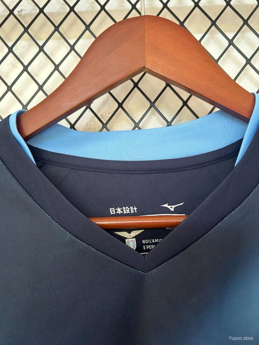 SS Lazio 50th Anniversary Black Classic T-Shirt 2024-25