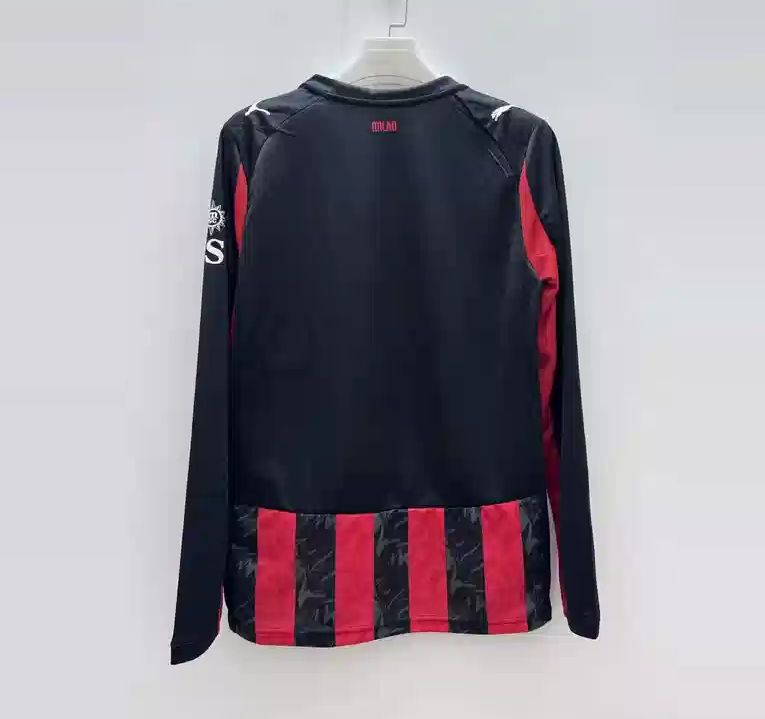 Camiseta AC Milán Mangal Larga 2025-26