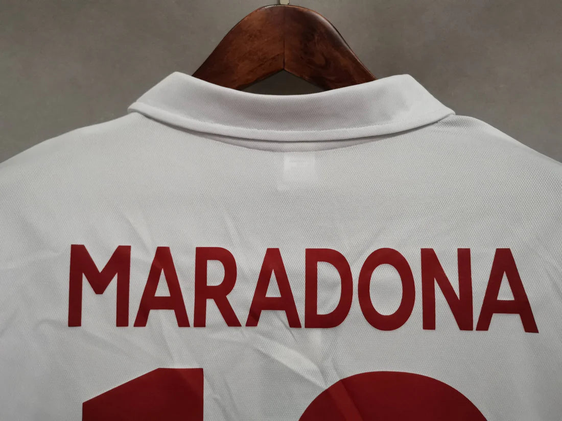 Camiseta Clásica Maradona SSC Nápoles Visitante 1987-88