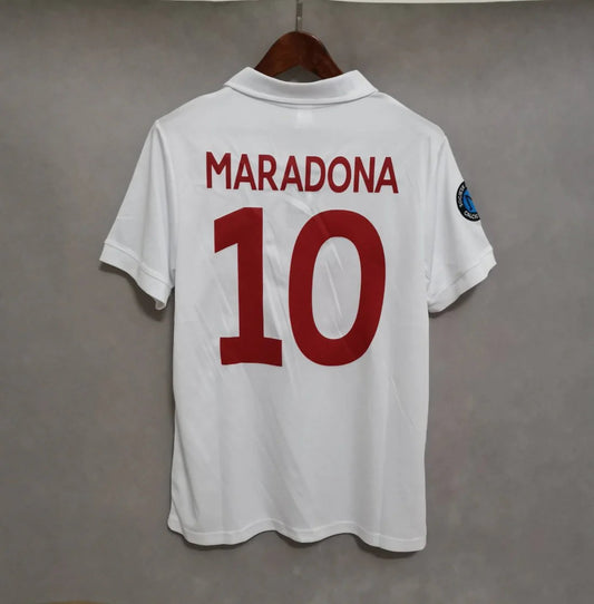Camiseta Clásica Maradona SSC Nápoles Visitante 1987-88