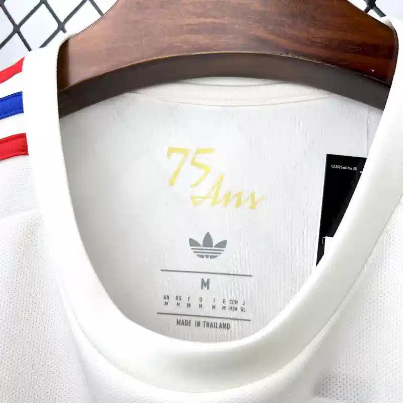 Camiseta Clásica Olympique de Lyon 75 Aniversario 2025-26