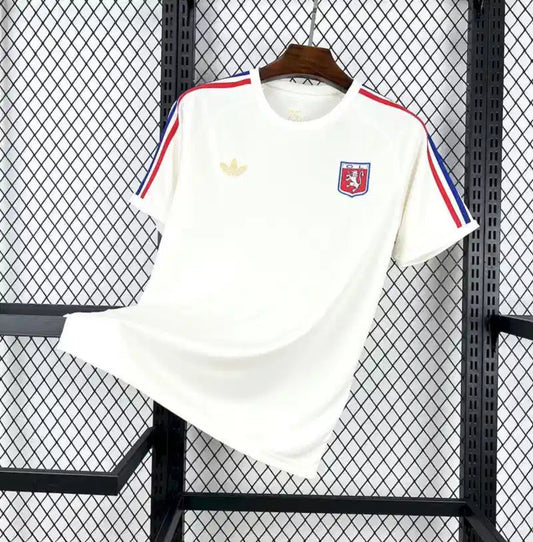 Camiseta Clásica Olympique de Lyon 75 Aniversario 2025-26