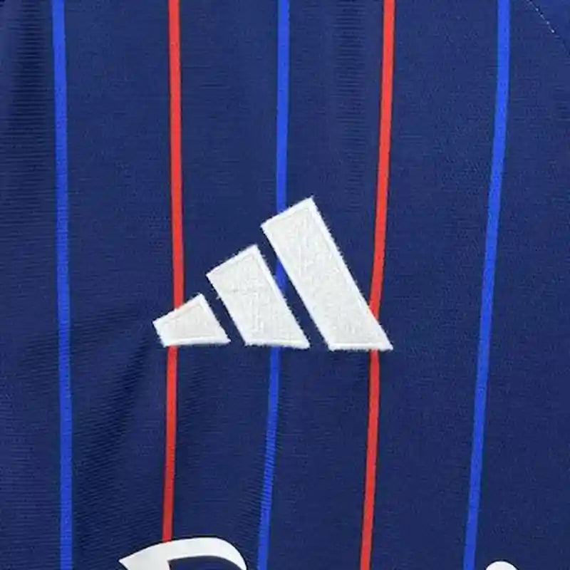 Camiseta Clásica Olympique de Lyon Visitante 2025-26