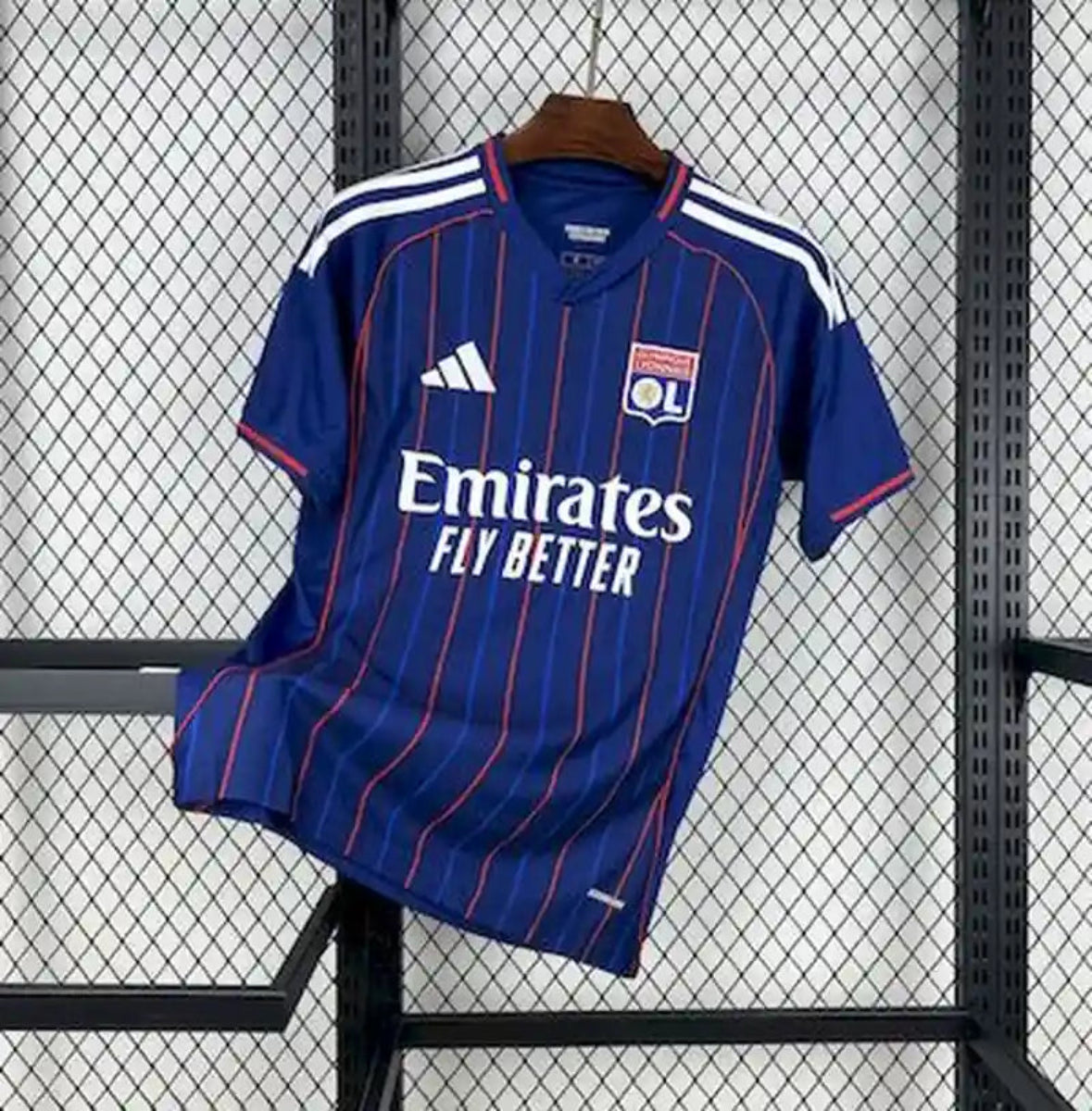 Camiseta Clásica Olympique de Lyon Visitante 2025-26