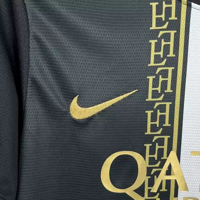 Camiseta PSG FC Edición Oro y Negra 2025-26