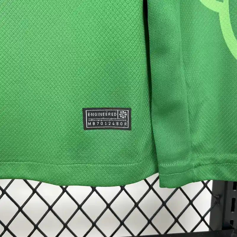 Camiseta PSG FC Portero Manga Larga Verde 2025-26