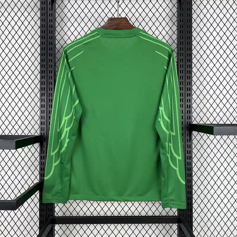 Camiseta PSG FC Portero Manga Larga Verde 2025-26