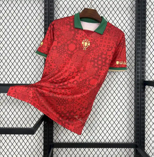 Camiseta Clásica Portugal Edición Especial Roja 2024