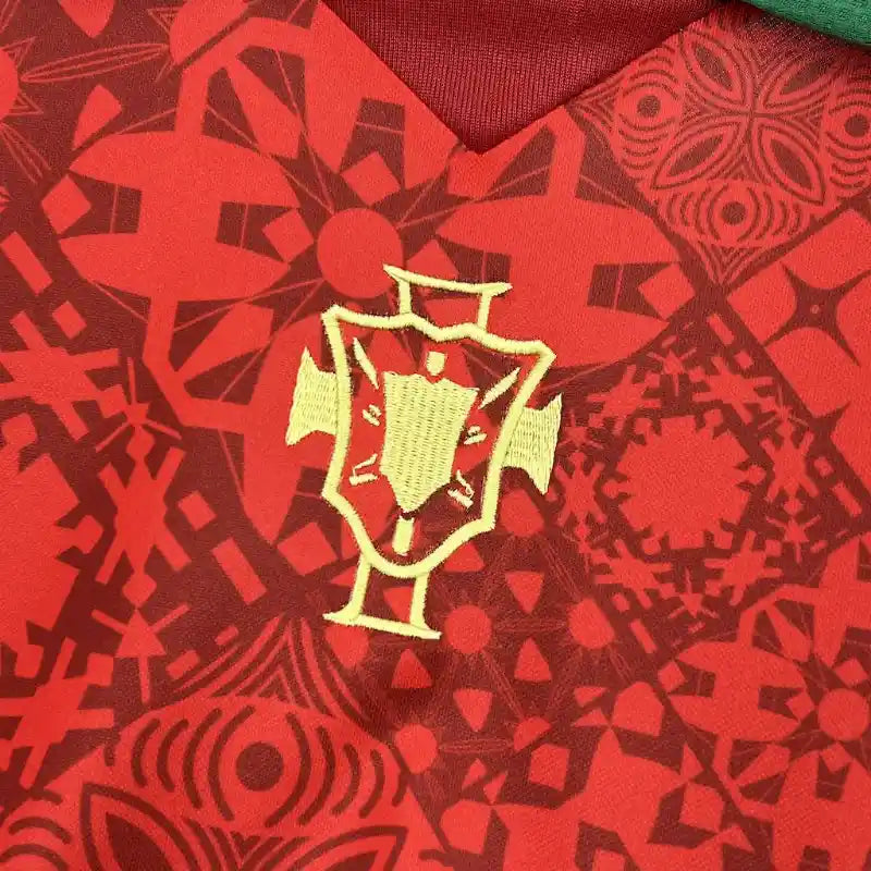 Camiseta Clásica Portugal Edición Especial Roja 2024