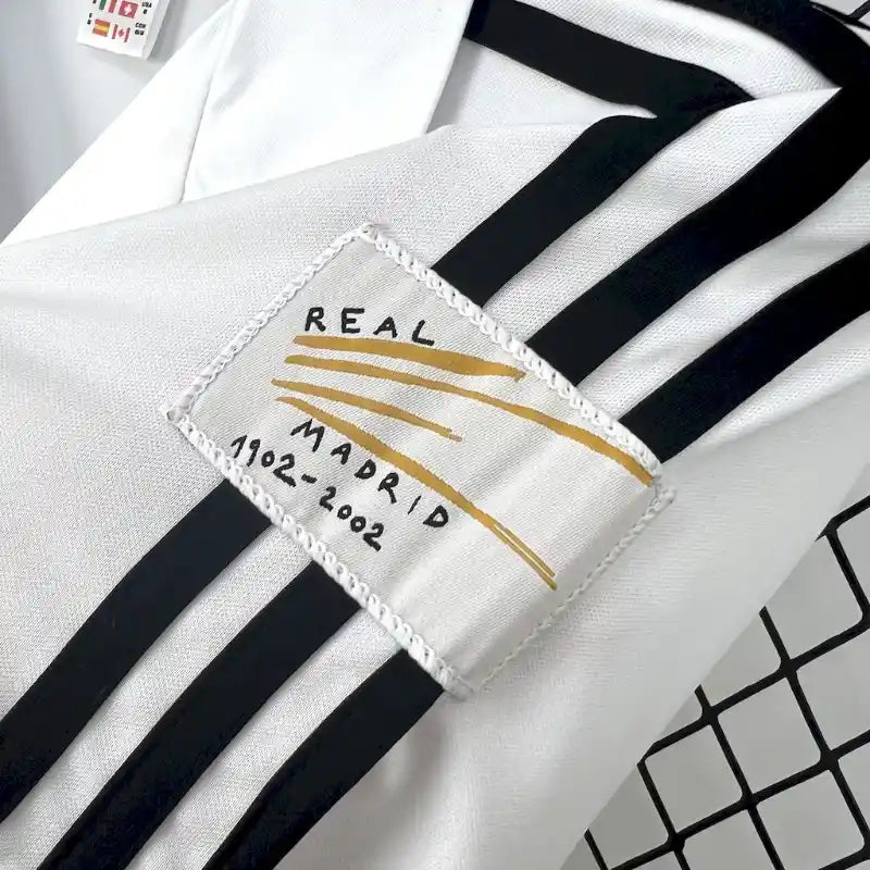 Camiseta Cásica Real Madrid 2001-02