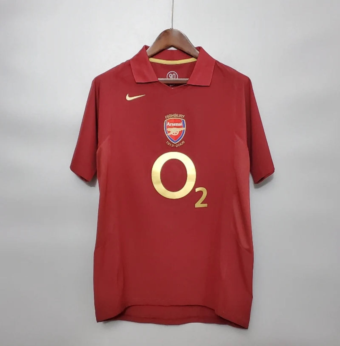 Camiseta Clásica Arsenal FC Visitante 2005-06