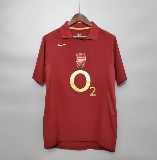 Camiseta Clásica Arsenal FC Visitante 2005-06