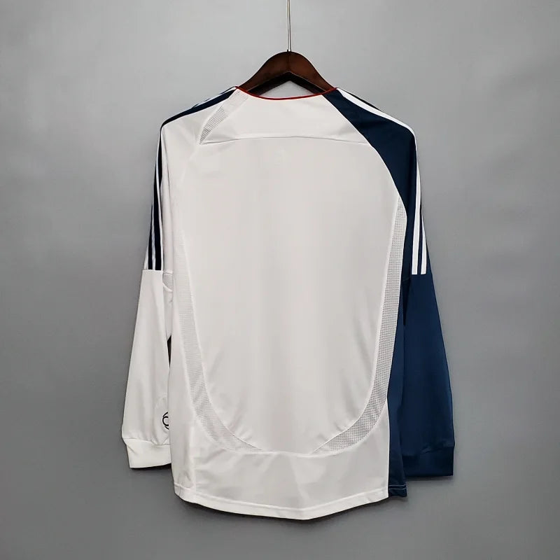 Camiseta Clásica Liverpool FC Visitante Manga Larga 2006-07