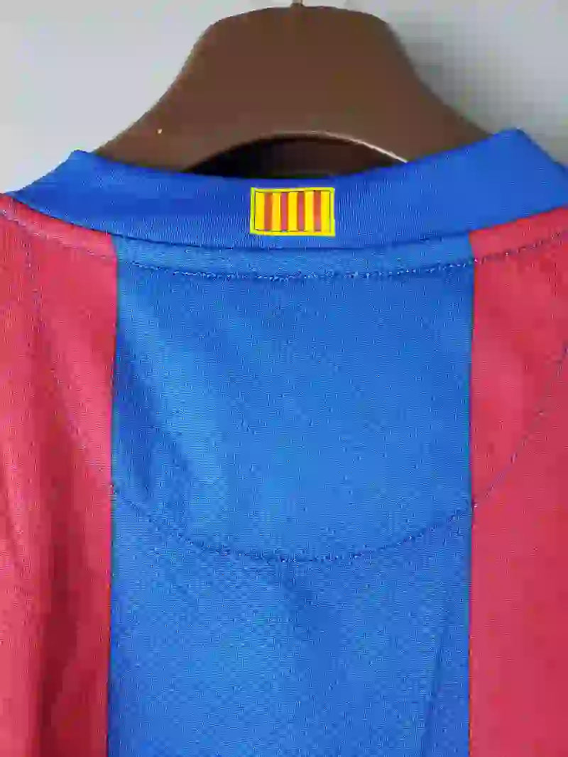 Camiseta Clásica FC Barcelona Manga Larga 2007-08