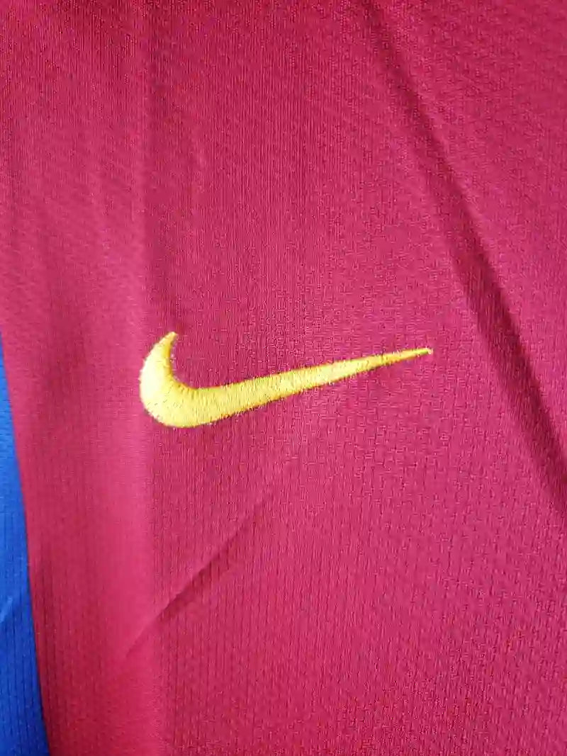 Camiseta Clásica FC Barcelona Manga Larga 2007-08