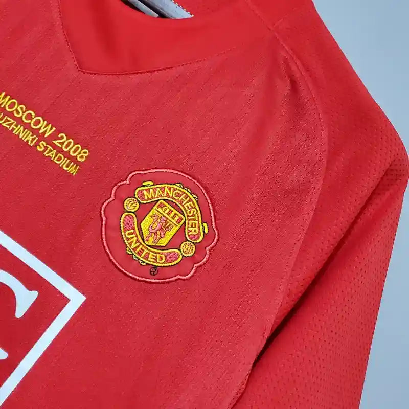 Camiseta Clásica Manchester United FC Champions League 2007-08