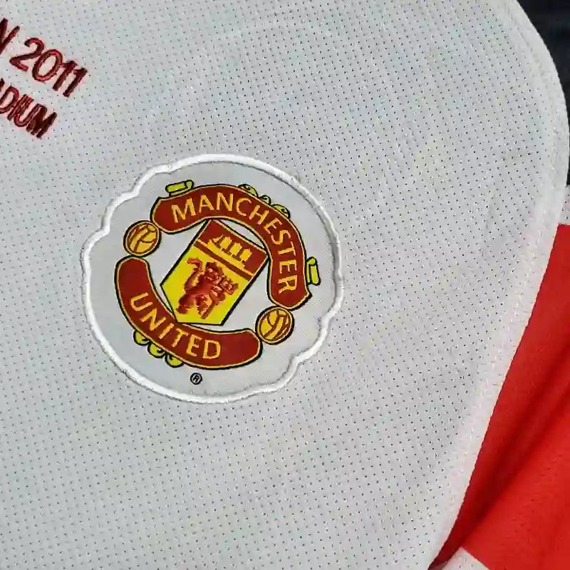 Camiseta Clásica Manchester United FC Visitante Champions League 2010-11