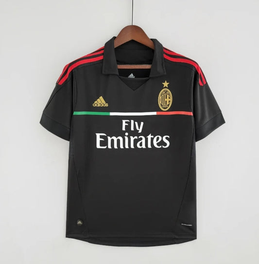 Camiseta Clásica AC Milán Visitante (3ª) 2011-12