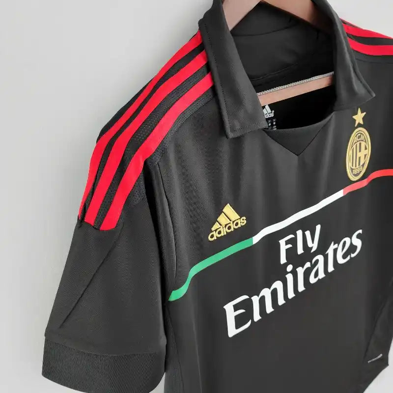 Camiseta Clásica AC Milán Visitante (3ª) 2011-12