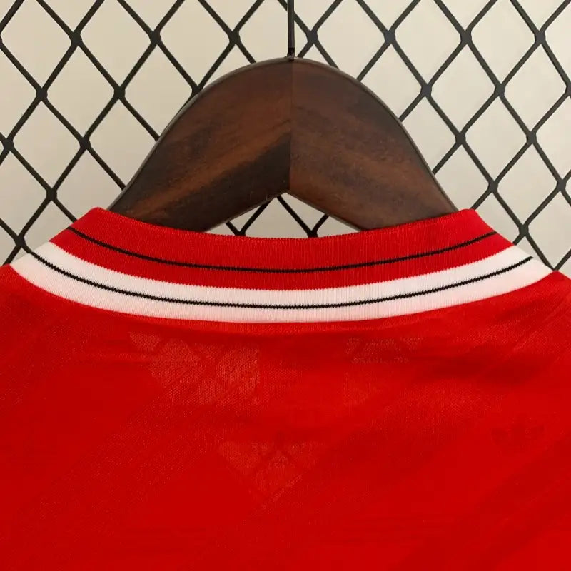 Camiseta Clásica Manchester United FC Manga Larga 1986-88