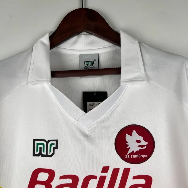Camiseta Clásica AC Roma Visitante 1990-91