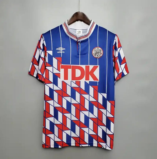Camiseta Clásica AFC Ajax Visitante 1990