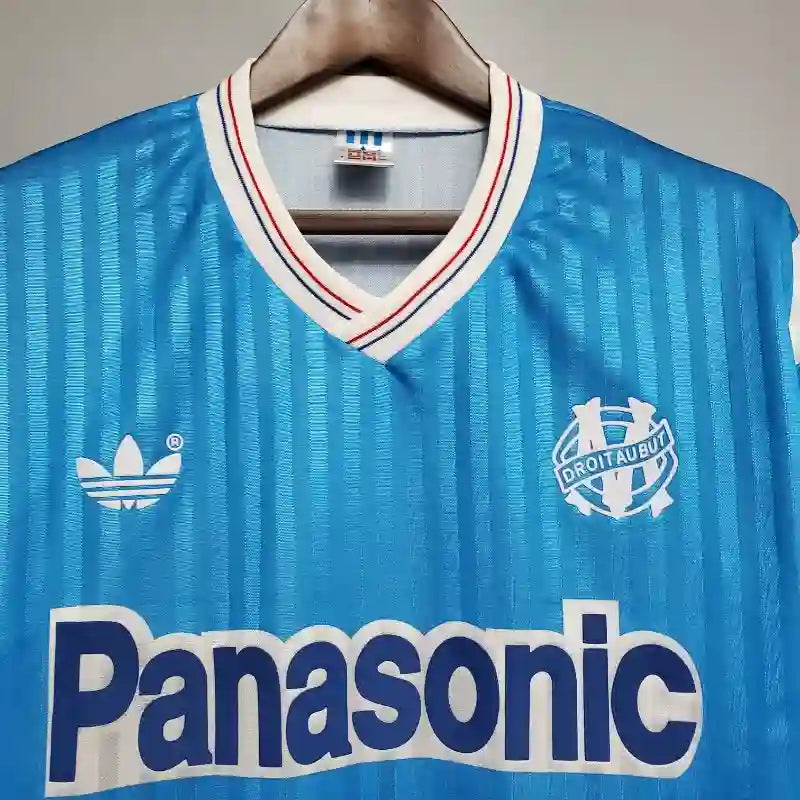 Camiseta Clásica Olympique de Marsella Visitante 1990