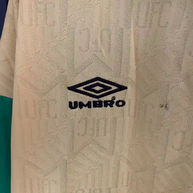 Camiseta Clásica Manchester United FC Visitante Manga Larga 1992-94