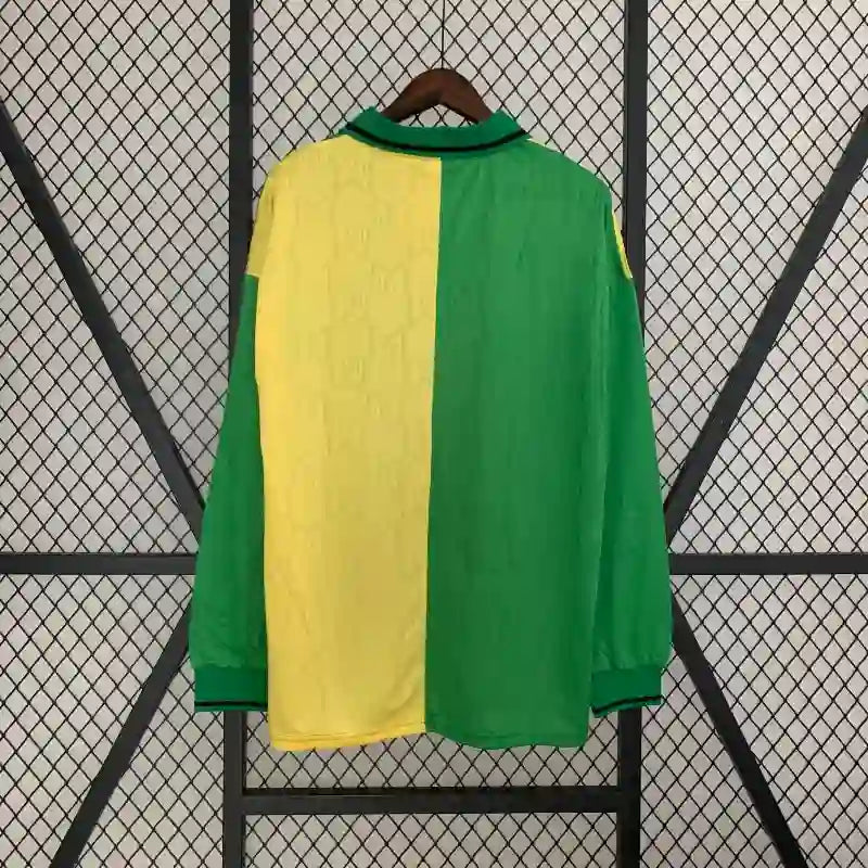 Camiseta Clásica Manchester United FC Visitante Manga Larga 1992-94