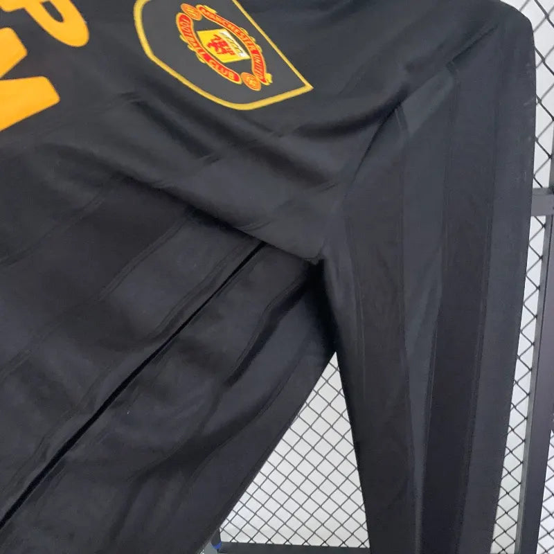 Camiseta Clásica Manchester United FC Visitante Manga Larga 1993-95