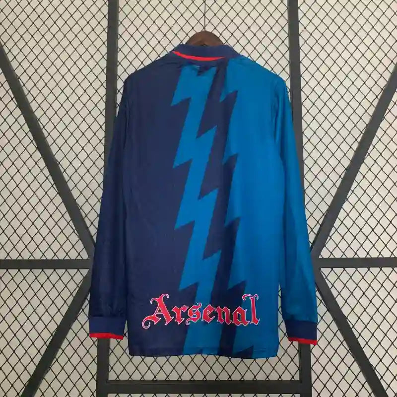 Camiseta Clásica Arsenal FC Visitante Manga Larga 1995-96
