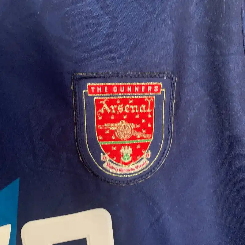 Camiseta Clásica Arsenal FC Visitante Manga Larga 1995-96
