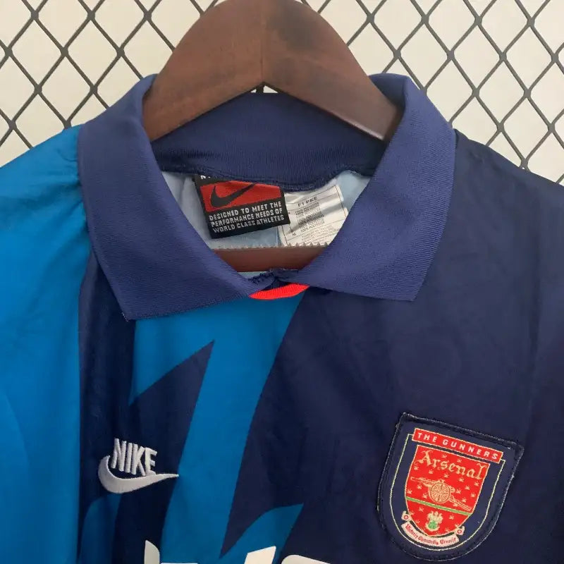 Camiseta Clásica Arsenal FC Visitante Manga Larga 1995-96