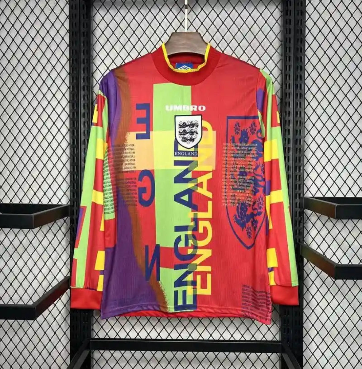 Camiseta Clásica Inglaterra Portero 1996