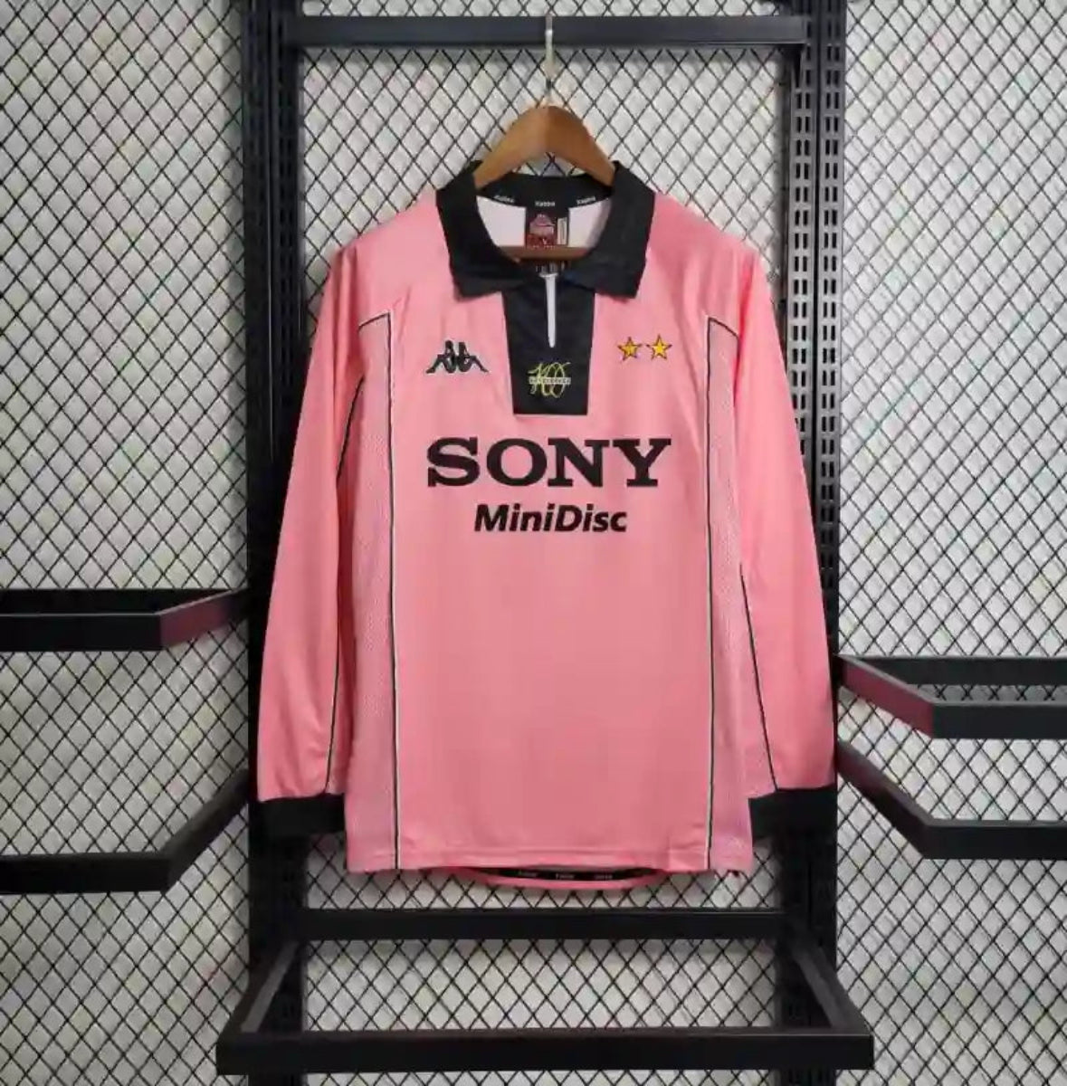 Camiseta Clásica Juventus de Turín Visitante (3ª) Manga Larga 1997-98