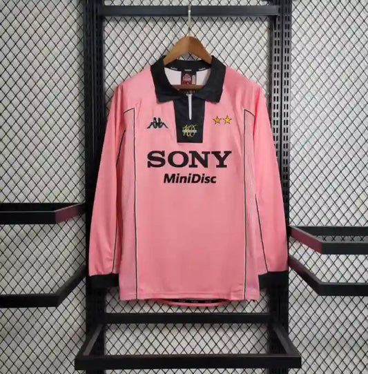 Camiseta Clásica Juventus de Turín Visitante (3ª) Manga Larga 1997-98