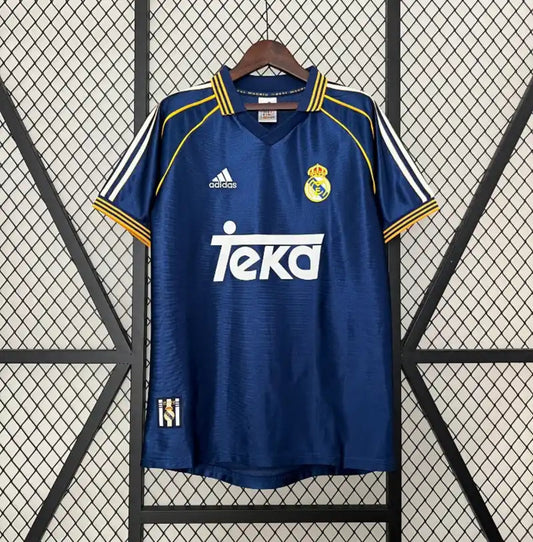 Camiseta Clásica Real Madrid Visitante (3ª) 1998-2000