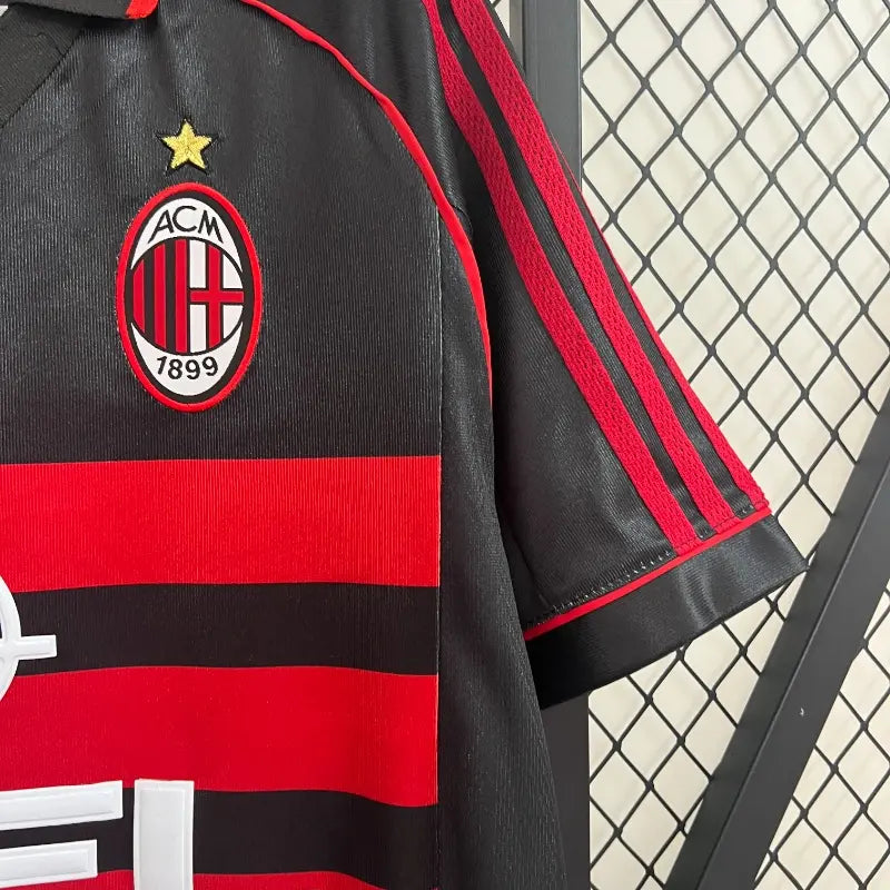 Camiseta Clásica AC Milán Visitante (3ª) 1998-99