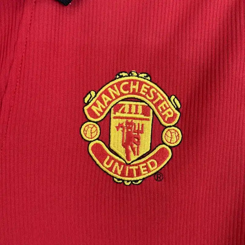 Camiseta Clásica Manchester United FC Manga Larga 1998-99
