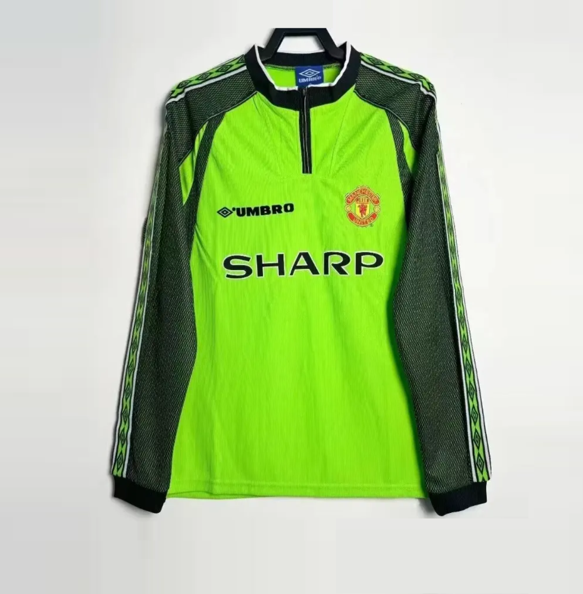 Camiseta Cláscia Manchester United FC Portero 1998-99
