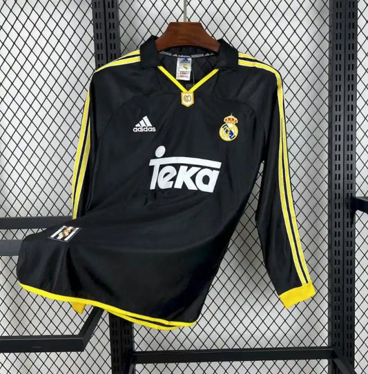 Camiseta Cásica Real Madrid Manga Larga 1998-99