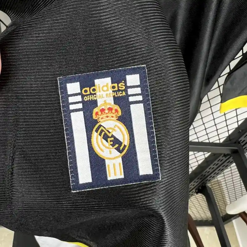 Camiseta Cásica Real Madrid Manga Larga 1998-99